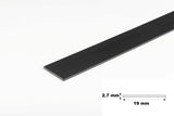 PVC Plastic TW Black White Anthracite Flat Bar Strip
