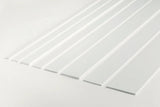 PVC Plastic TW Black White Anthracite Flat Bar Strip