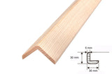 Pine Wood Internal External Edge Moulding Corner Angle Trim 90°