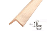 Pine Wood Internal External Edge Moulding Corner Angle Trim 90°