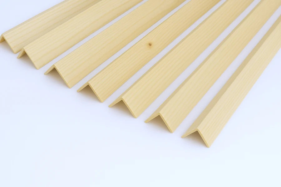 Pine Wood Internal External Edge Moulding Corner Angle Trim 90°