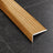 Self Adhesive Floor Trim 25MM X 10MM – Wood Effect and Anodised Aluminium 1m & 2m In Plank Oak Color