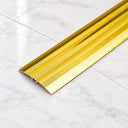 47mm Aluminium Door Threshold Strip – 930mm 5-in-1 System In Polished Gold Color