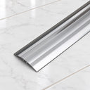 47mm Aluminium Door Threshold Strip – 930mm 5-in-1 System In Polished Silver Color