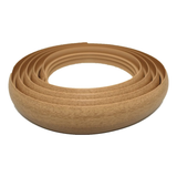 Beech PVC flexible flooring transition profile 40mm Flex Line door threshold