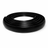Black 40mm flexible PVC door threshold transition profile for flooring edges