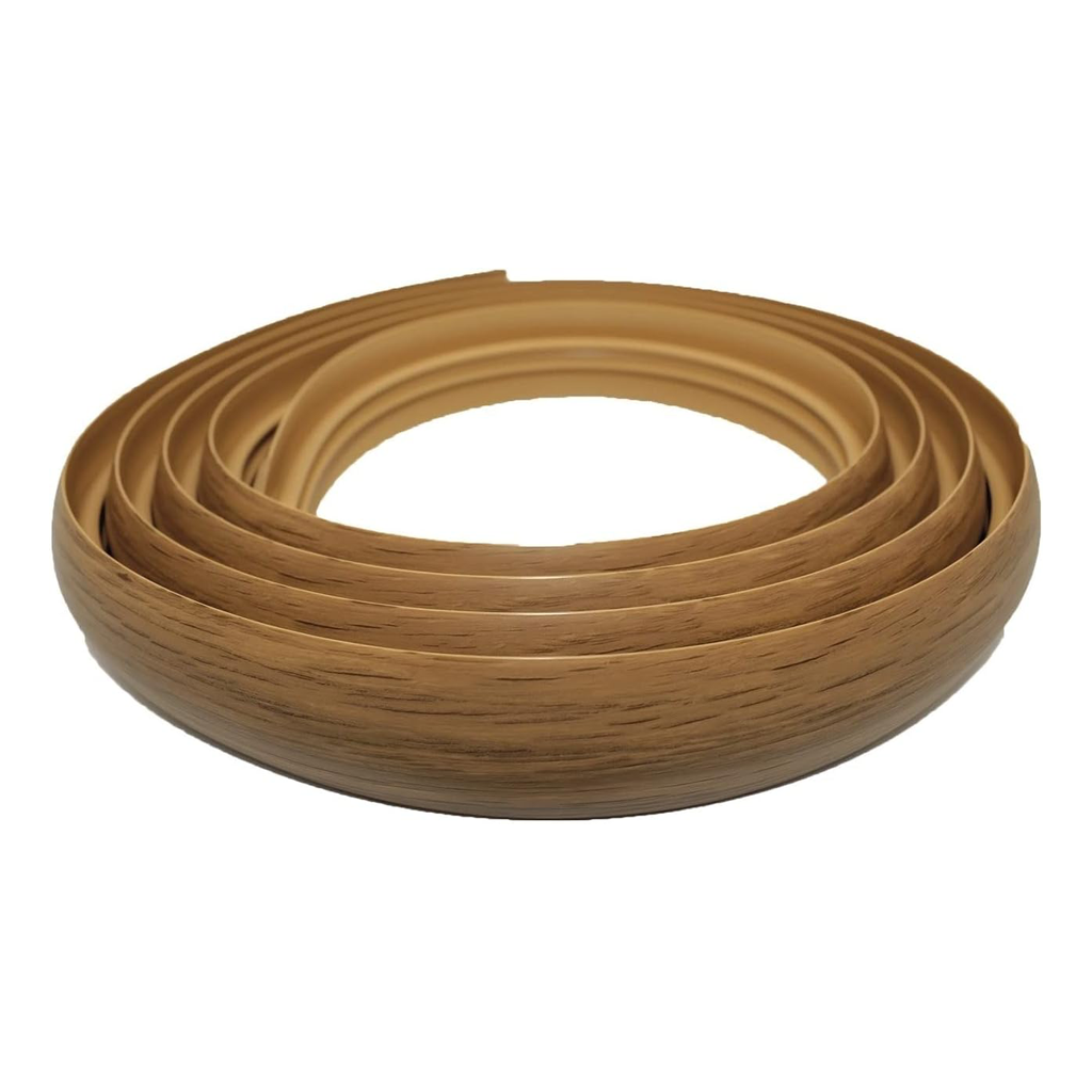 Canadian Oak 40mm Flex Line PVC flexible flooring transition profile door threshold