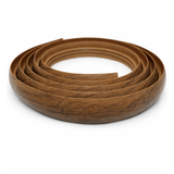 Walnut 40mm Flex Line PVC flexible flooring transition profile door threshold