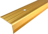 S05 40x 25mm Anodised Aluminium Non Slip Ribbed Treads Stair Nosing Edge Trim