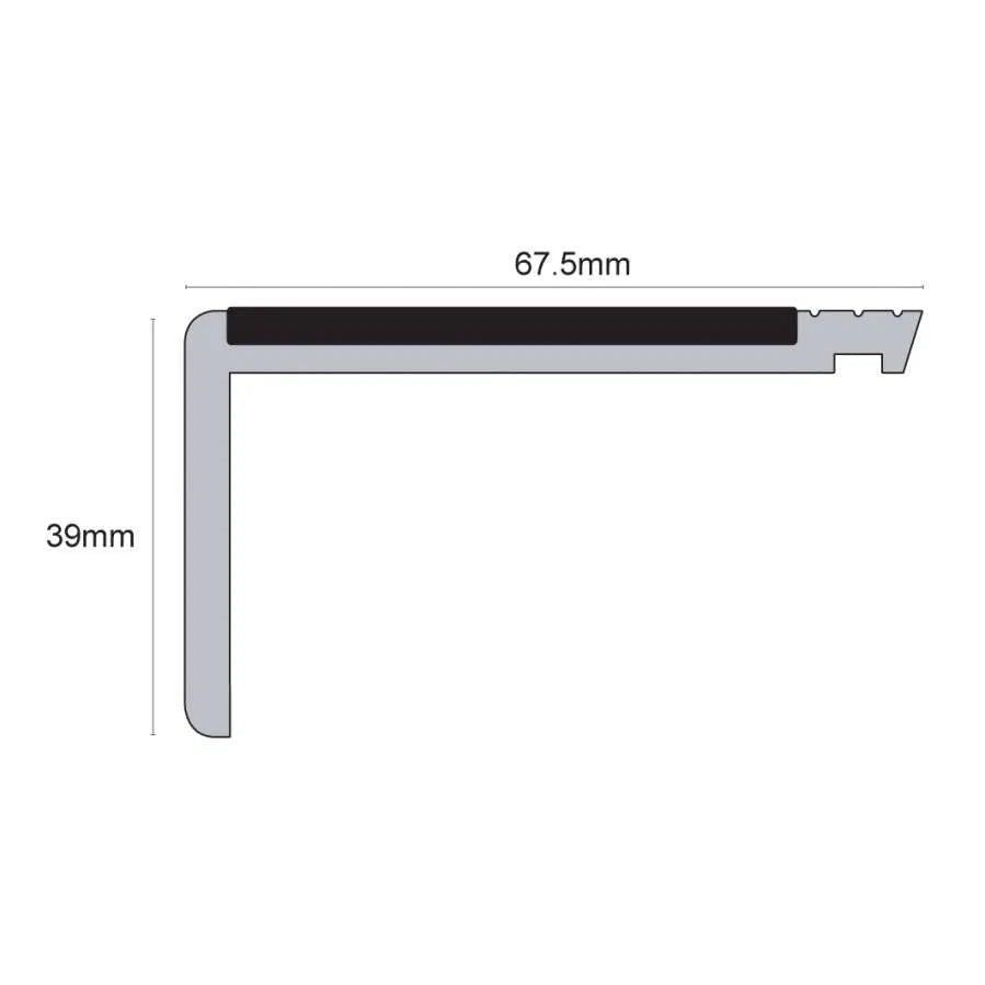  67.5 x 39mm Tredsafe Non Slip Heavy Duty Hard