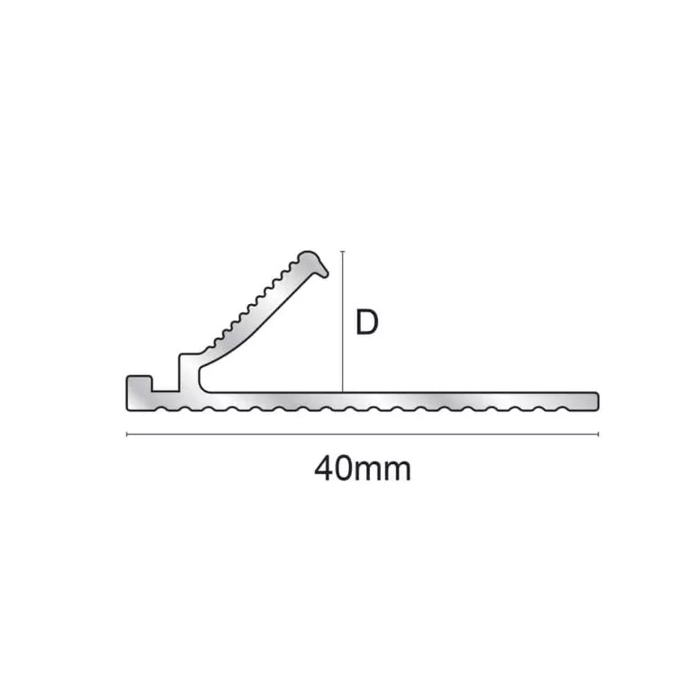 Carpet Clamp – 40 x 10mm x 3.22m