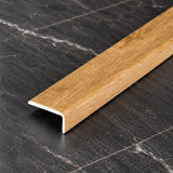 Self Adhesive Floor Trim 25MM X 10MM – Wood Effect and Anodised Aluminium 1m & 2m In Santana Oak Color