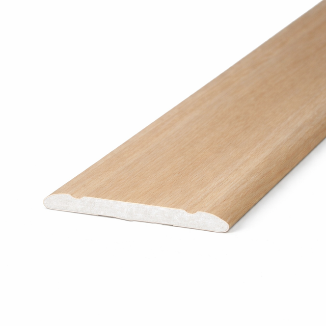 A02 aluminium wood effect flat threshold strip 30mm with self adhesive backing