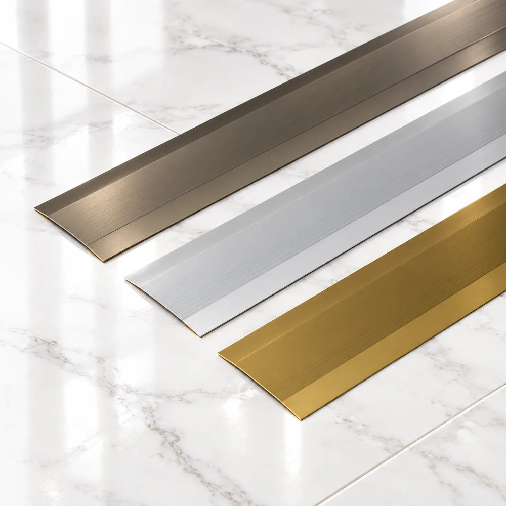 Self Adhesive Aluminium Door Threshold Strip 100mm Wide All Colors