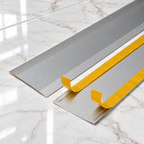 Self Adhesive Aluminium Door Threshold Strip 100mm Wide Both Sides 