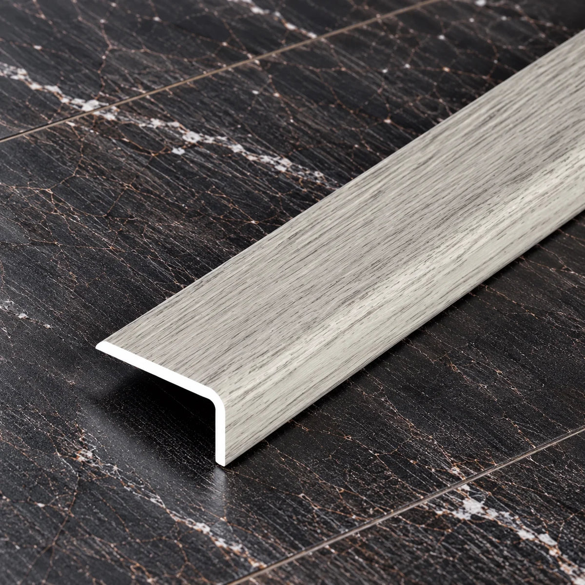 Self Adhesive Floor Trim 25MM X 10MM – Wood Effect and Anodised Aluminium 1m & 2m In Selma Oak Color
