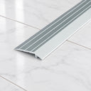 30mm Aluminium Door Threshold Ramp – 1m & 2m In Silver Color