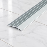 30mm Aluminium Door Threshold Ramp – 1m & 2m In Silver Color