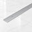 37mm Aluminium Door Threshold Strip – 1m Screw Fix In Silver Color