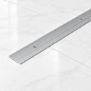37mm Aluminium Door Threshold Strip – 1m Screw Fix In Silver Color