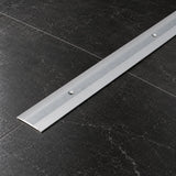 38mm Aluminium Door Threshold Strip – Carpet to Laminate Bar In Silver Color