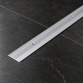38mm Aluminium Door Threshold Strip – Carpet to Laminate Bar In Silver Color