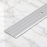 40mm Aluminium Door Threshold Strip – 1m & 2m In Silver Color