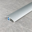 50mm Aluminium Door Threshold Strip – 900mm Push-In Fix In Silver Color