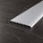 80mm Aluminium Door Threshold Strip – 930mm Concealed Dowel Fix In Silver Color