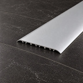 80mm Aluminium Door Threshold Strip – 930mm Concealed Dowel Fix In Silver Color
