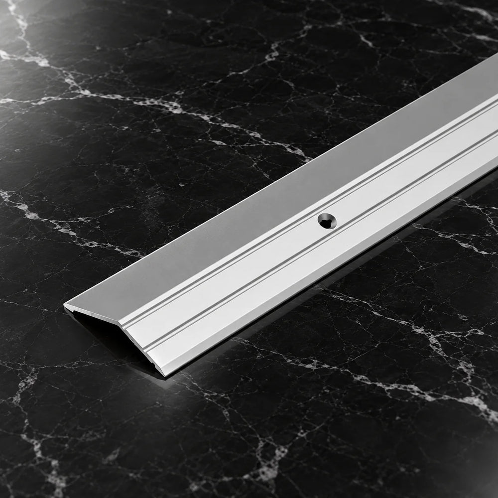 45x16mm Anodised Aluminium Floor Ramp Threshold Strip In Silver Color