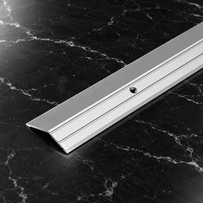 45x16mm Anodised Aluminium Floor Ramp Threshold Strip In Silver Color