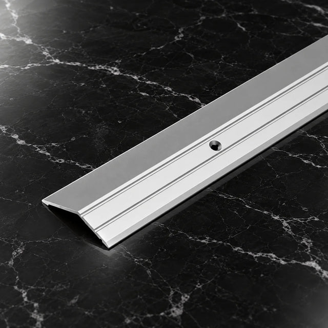 45x16mm Anodised Aluminium Floor Ramp Threshold Strip In Silver Color