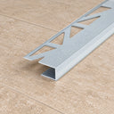 8mm Anodised Aluminium Stop Edge Trim – 1m In Silver Color