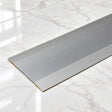 Self Adhesive Aluminium Door Threshold Strip 100mm Wide In Silver Color