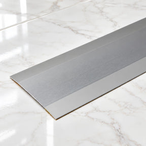 Self Adhesive Aluminium Door Threshold Strip 100mm Wide In Silver Color