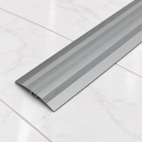 47mm Aluminium Door Threshold Strip – 930mm 5-in-1 System In Silver Color