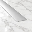 60mm Self Adhesive Aluminium Door Threshold Strip – 1m In Silver Color