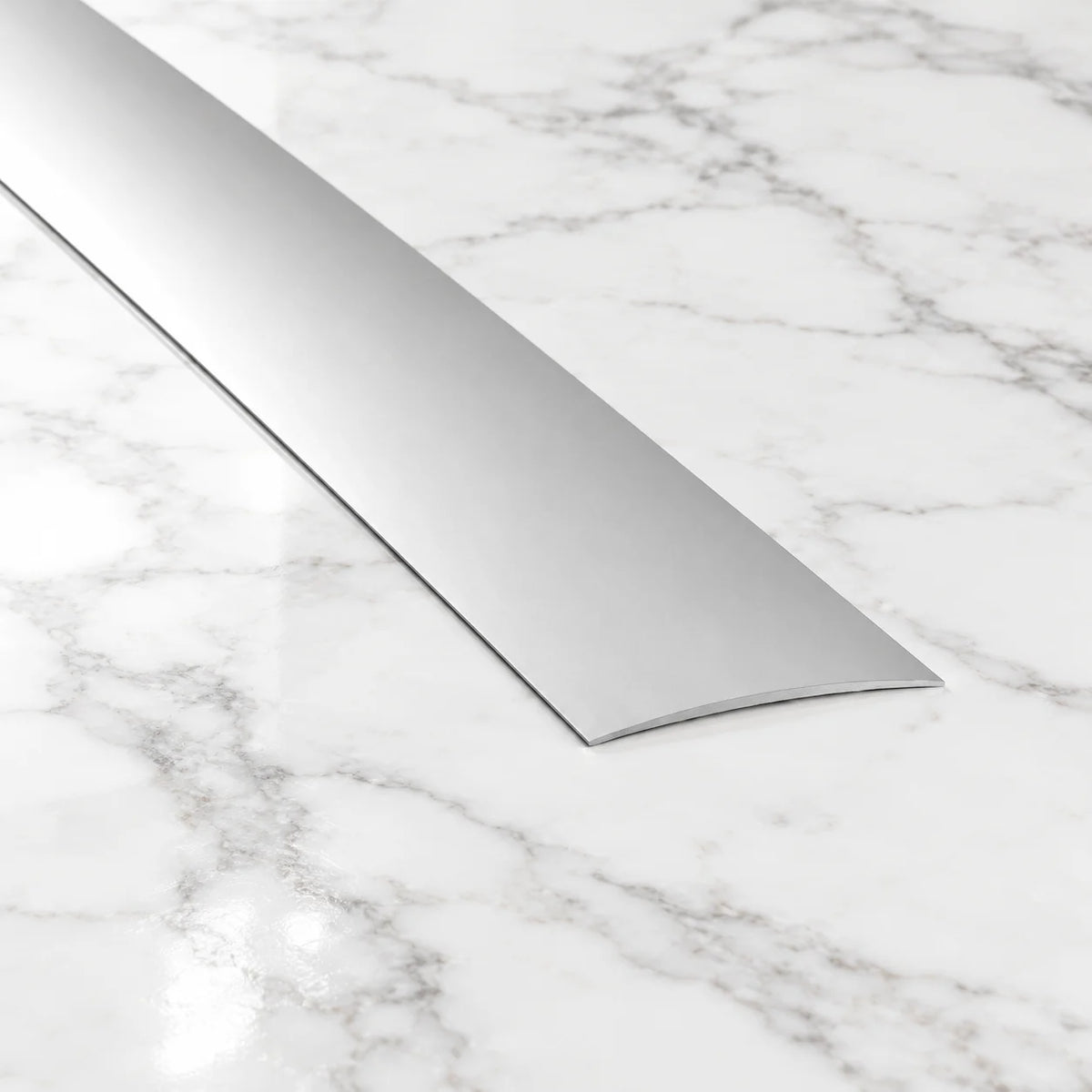 60mm Self Adhesive Aluminium Door Threshold Strip – 1m In Silver Color