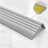 Self-Adhesive Non Slip Stair Nosing 40x25mm Flexible PVC Profile – 1.18m In Silver Color