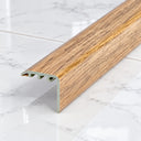 Laminate Stair Nosing 30x30mm uPVC Wood Effect Profile – 0.9m In Smoked Oak Color
