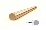 Solid Metal Milling Turning DIY Brass Round Bar Rod Various Diameters