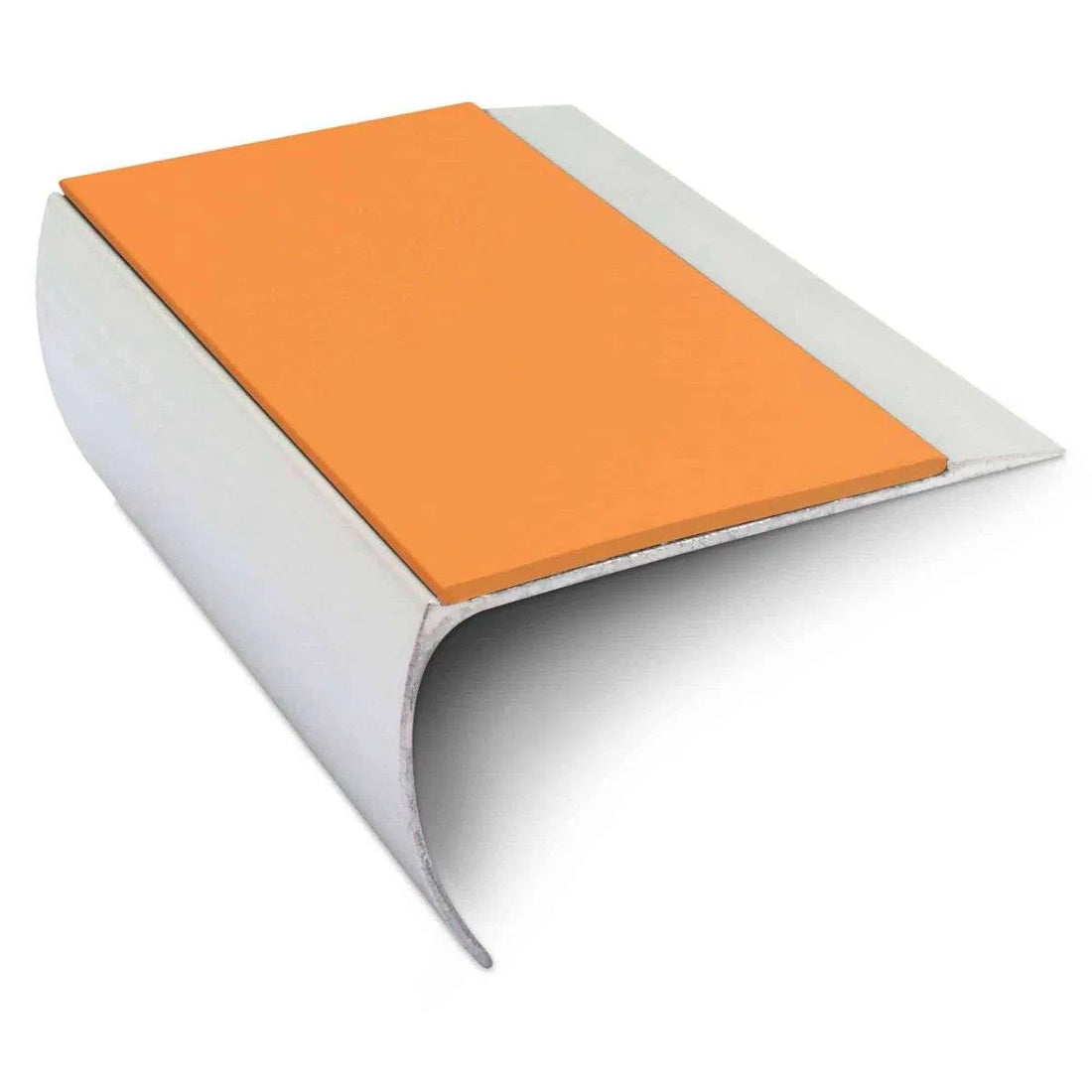 Tangerine NSL25 69 Non Slip Stair Nosing Edge Trim With Pvc Insert