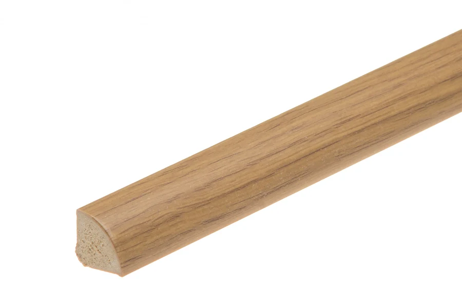 UPVC Scotia Skirting Board Quadrant Trim Moulding Decorative Flooring Edge Beading Strip