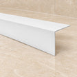 1m Self Adhesive PVC Corner Trim – 90° Plastic Angle Edge Protector In White Color