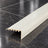 Laminate Edging for Stairs – 45x22mm Wood Effect uPVC Stair Nosing White Oak Color