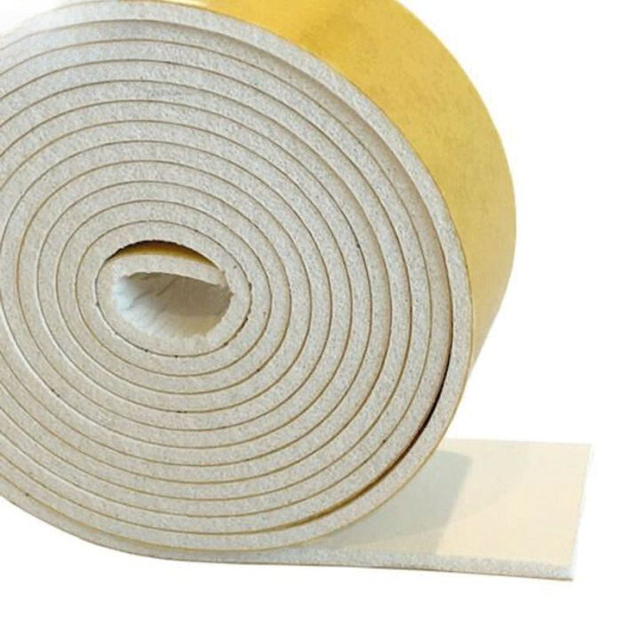 White Expanded Silicone Strip Self Adhesive