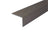 Champagne A32 65 x 42mm Cayrus Aluminium Non Slip Ribbed Treads Edge Trim