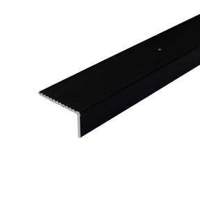A33 Black Aluminium Non Slip Ribbed Treads Stair Size