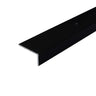 A33 Black Aluminium Non Slip Ribbed Treads Stair Size